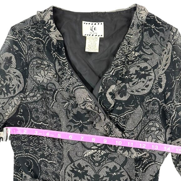 Vintage Y2K iCE Petite wrap blouse - Picture 10 of 11